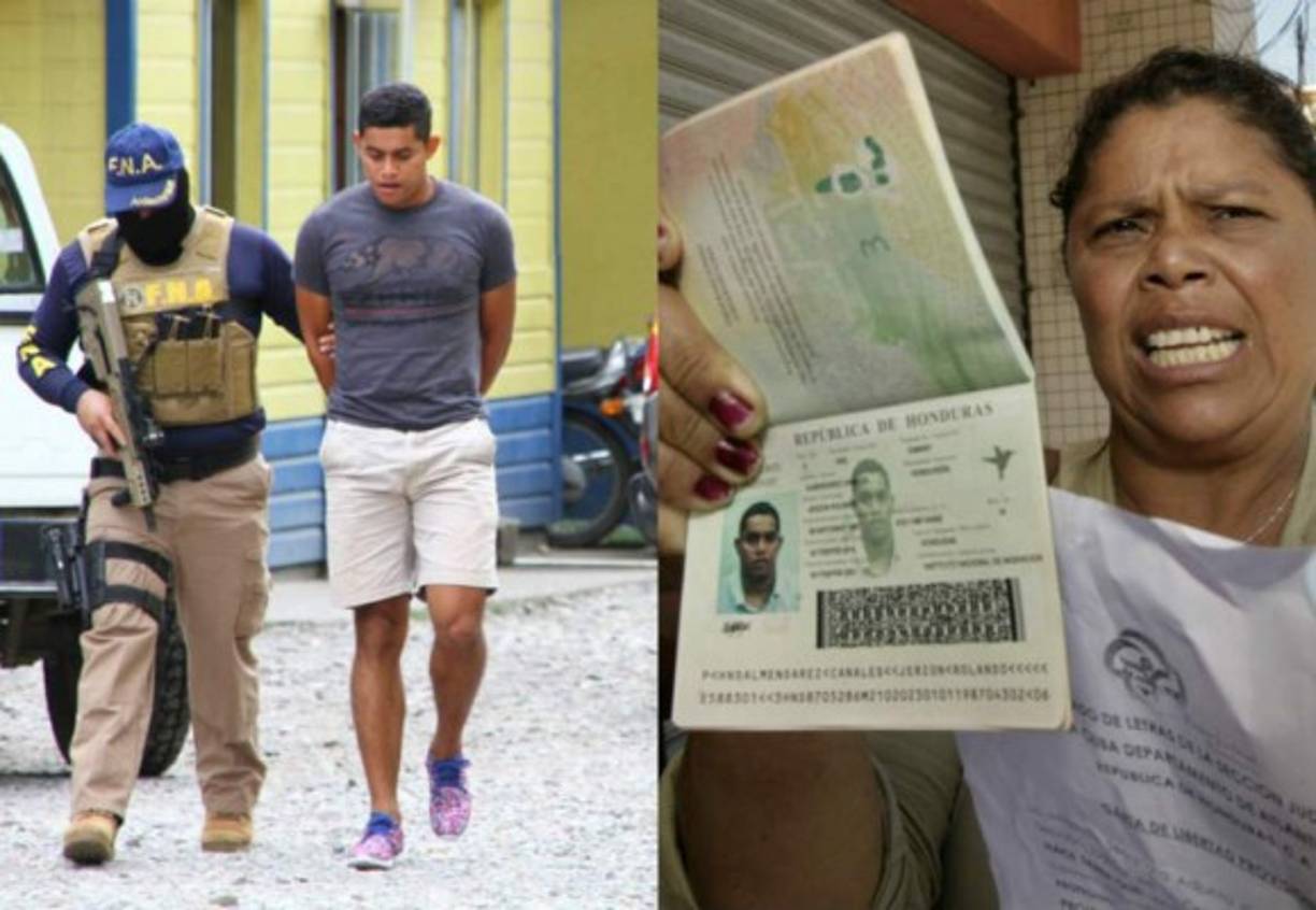 Iris Nohemy Almendárez Canales es la madre del árbitro hondureño Gerson Almendárez, quien es acusado por la Fuerza Nacional Antiextorsión por el supuesto delito de extorsión. La progénitora del réferi de Liga Nacional asegura que su vástago no fue detenido por las autoridades como se informa y ha revelado que se presentó de forma voluntaria. 'Quiero aclarar que en ningún momento a mi hijo lo capturaron, no andaba repartiendo sobres como sale en el informe policial, ni en el 2013 cuando lo capturaron con el sobre lo expusieron ante los medios y ahora dicen que es prófugo de la justicia', explicó.