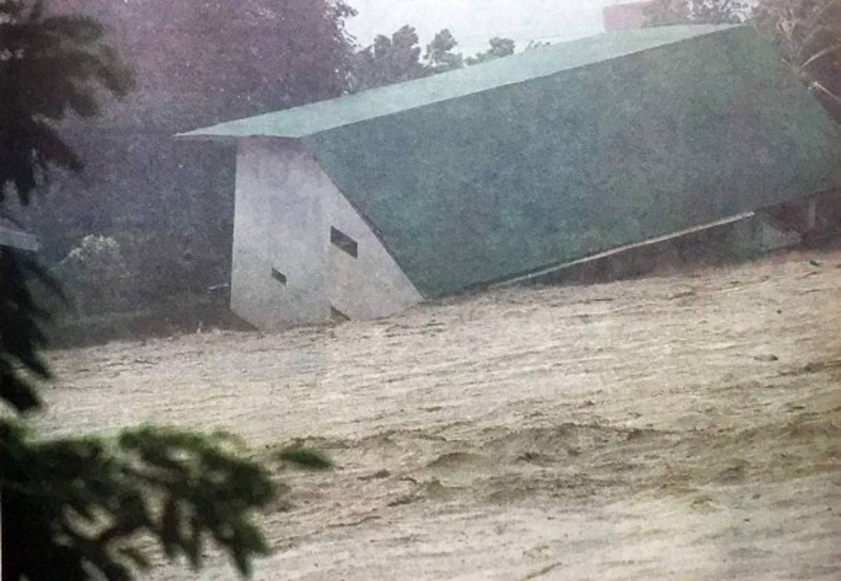 El Mitch dejó miles de viviendas destruidas en Honduras y Nicaragua.