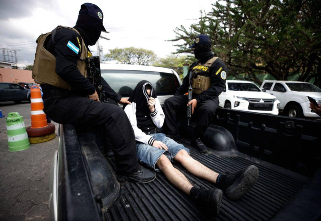 El presunto pandillero tiene 17 años.