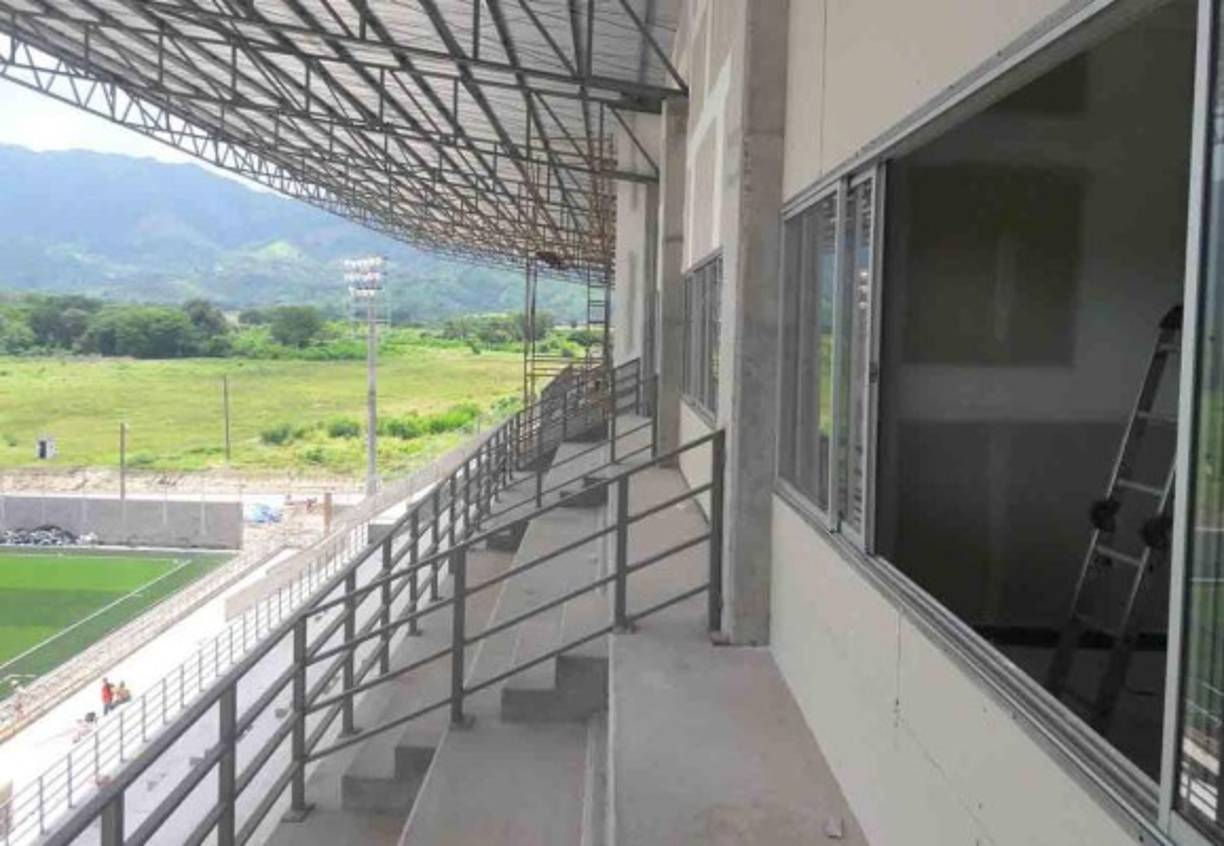 Se están ultimando detalles para que todo este listo este fin de semana.