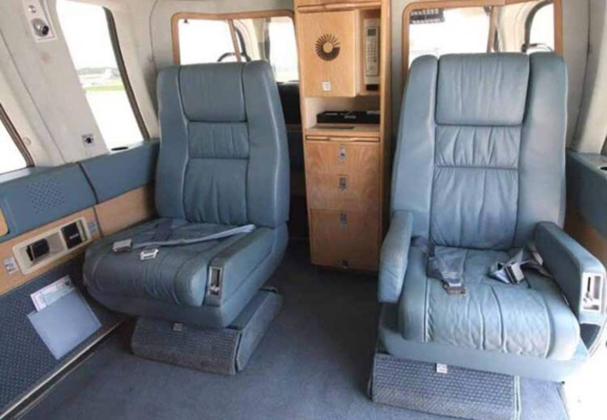 Fabricado en 1991, esta aeronave tenía capacidad para dos miembros de la tripulación y 12 pasajeros.