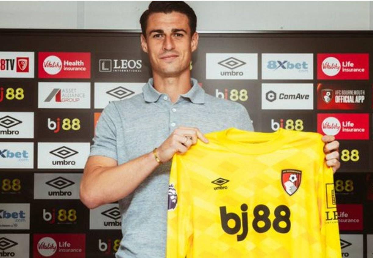 Kepa Arrizabalaga es nuevo portero del Bournemouth de Inglaterra. La temporada pasada jugó en el Real Madrid, su ficha le pertenece al Chelsea.