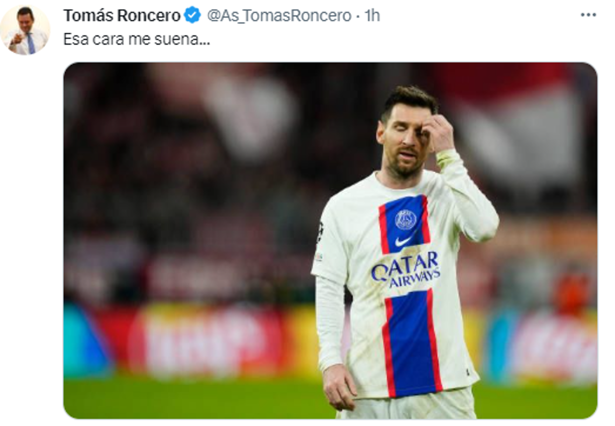 Tomás Roncero, periodista de Diario As: “Esa cara me suena”.