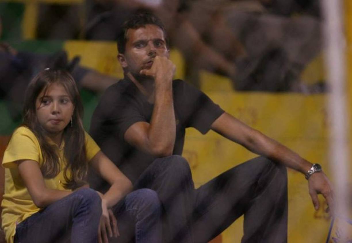 Así lucía Lígia cuando llegó a Honduras para acompañar a su padre en el Real España.