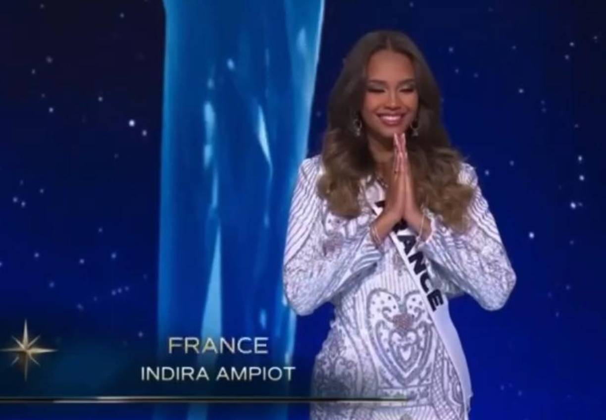 1. Miss Francia: Indira Ampiot.
