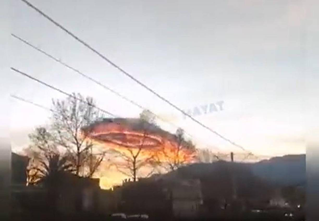 La imágenes sí son de Turquía, pero fueron captadas el 19 de enero, dos semanas antes del mortal terremoto que estremeció Turquía y Siria.