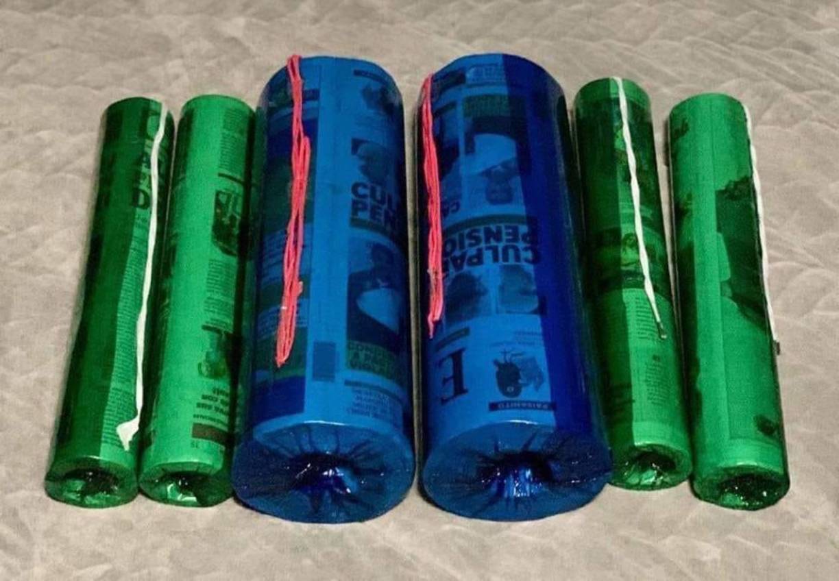 El mortero, que estalló cerca de pecho y cercenó su mano, fue uno como estos. 