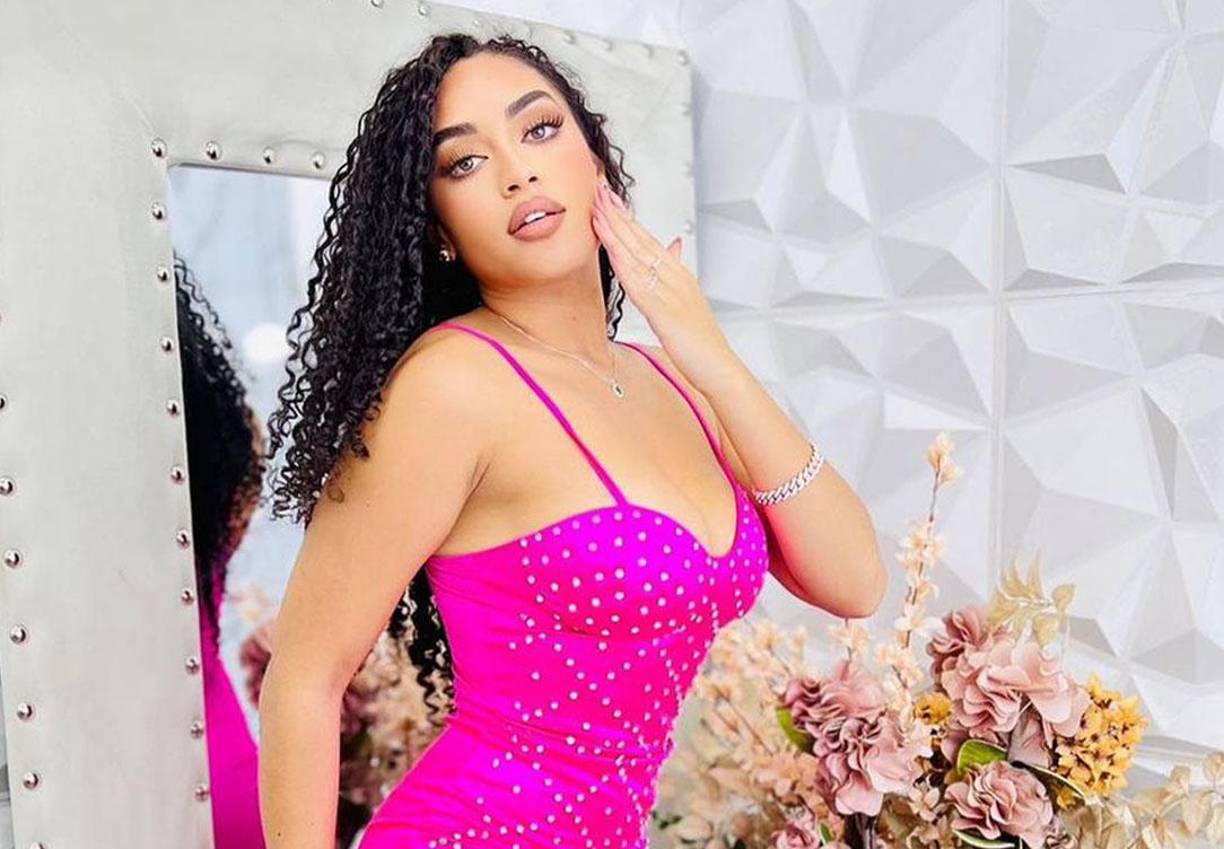 Valeria Aguilar: Bella chica que recientemente anunció su noviazgo con el lateral derecho Kevin Álvarez del Motagua.