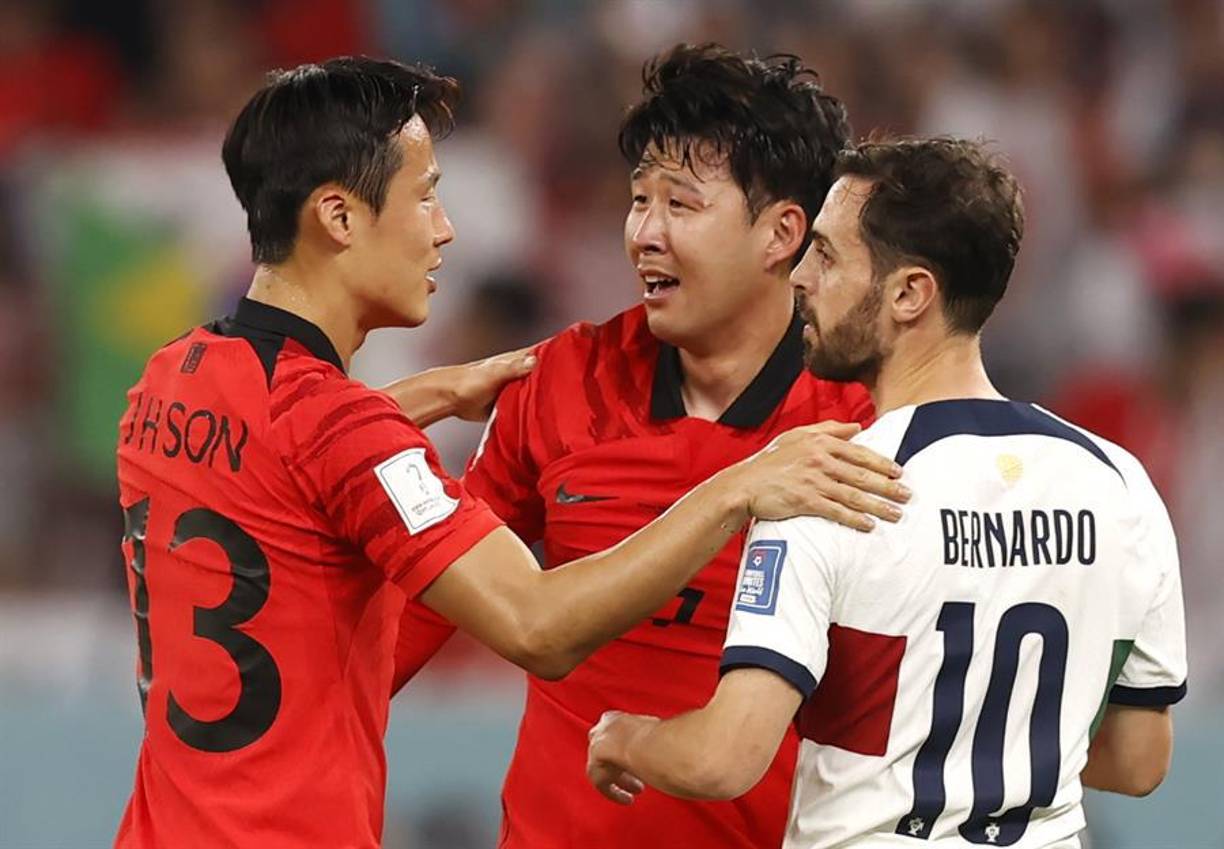 Corea del Sur logró la hazaña y se clasificó a octavos de final del Mundial de Qatar 2022 tras vencer a Portugal.
