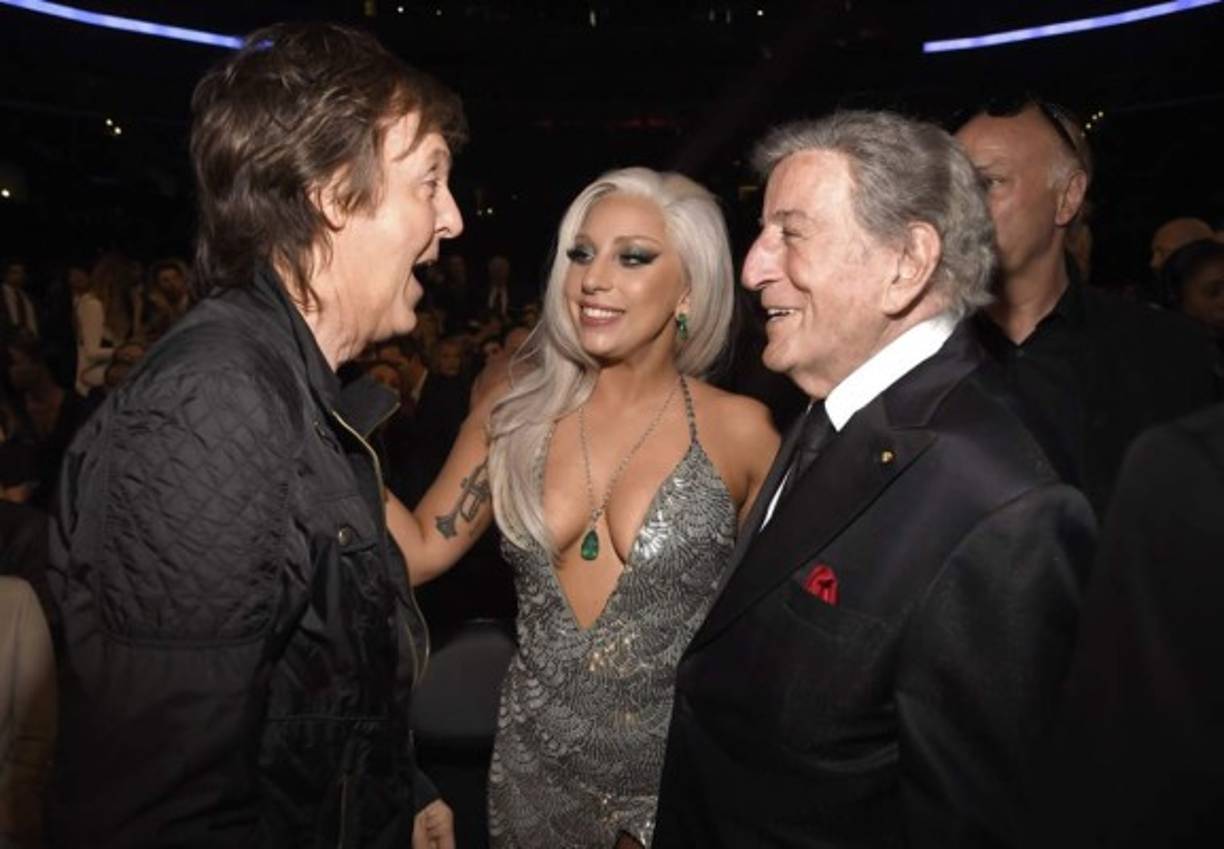 Paul McCartney, Lady Gaga y Tony Bennett.