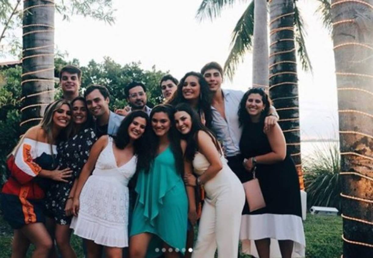 Isadora celebró con su familia, entre ellos su prima la popular youtuber Lele Pons.