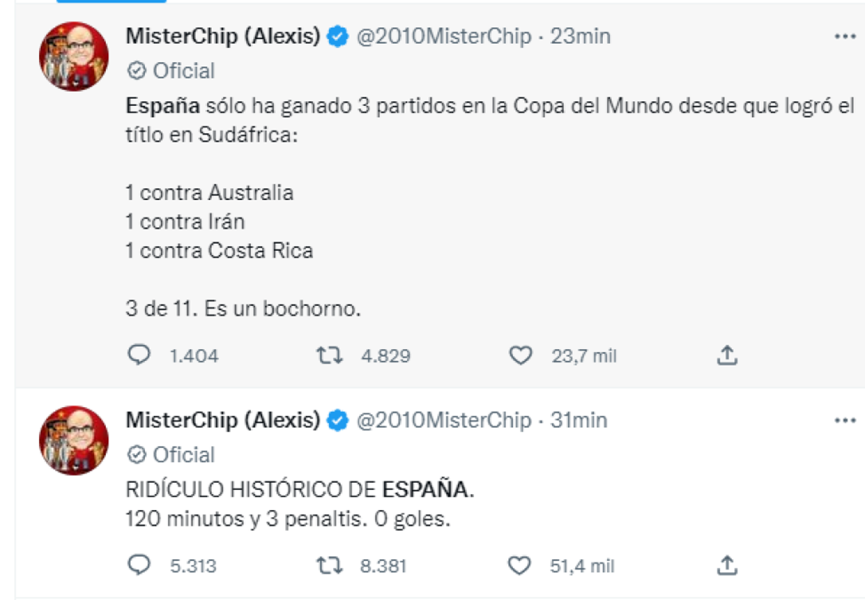 Mister Chip, estadista español.