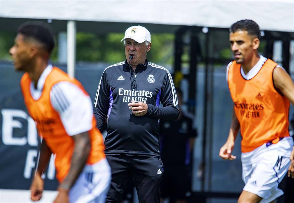 Real Madrid empezó su preparación de cara a su primer amistoso contra el Barcelona este sábado a las 9 de la noche.