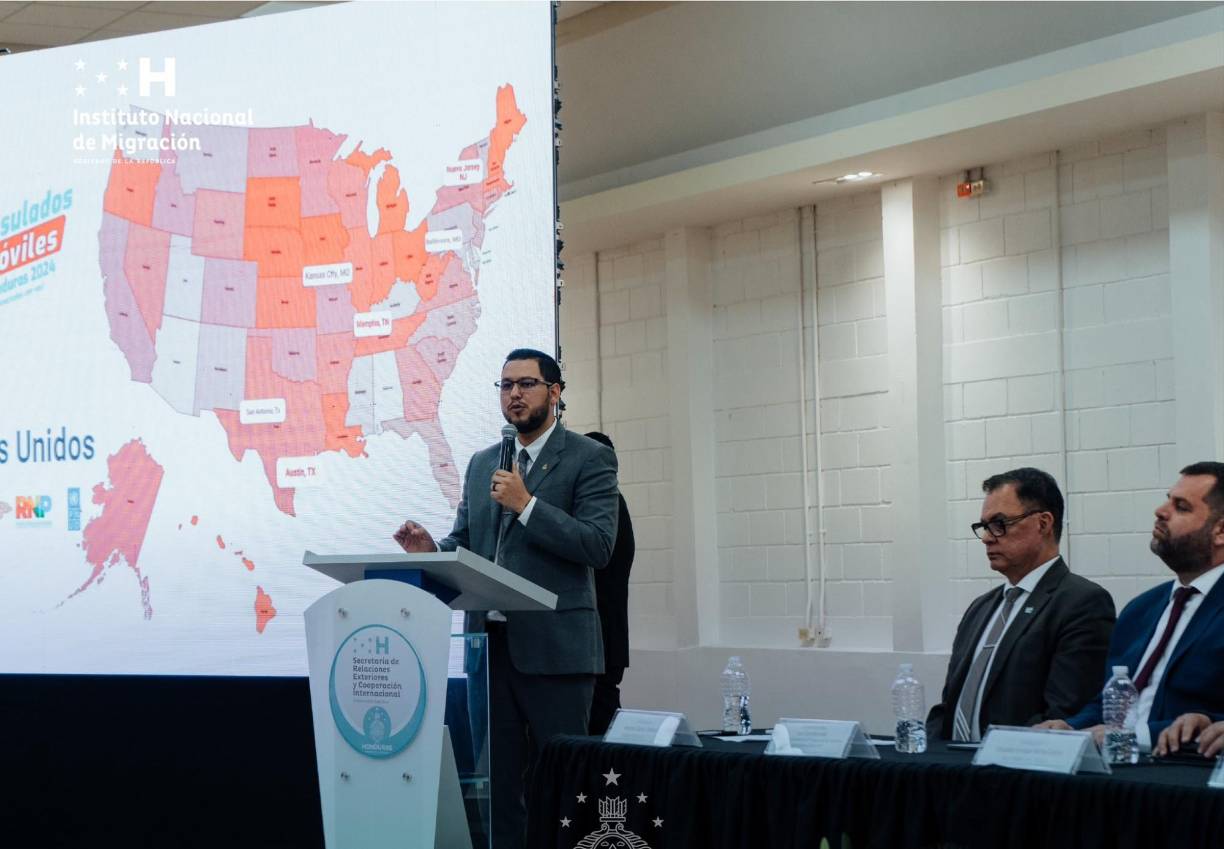 Informaron que antes de asistir a los consulados móviles, los connacionales deberán portar la documentación previa requerida según cada caso y agendar su cita y realizar el pago por el servicio en línea a través de la plataforma de asuntosconsulares.inm.gob.hn.