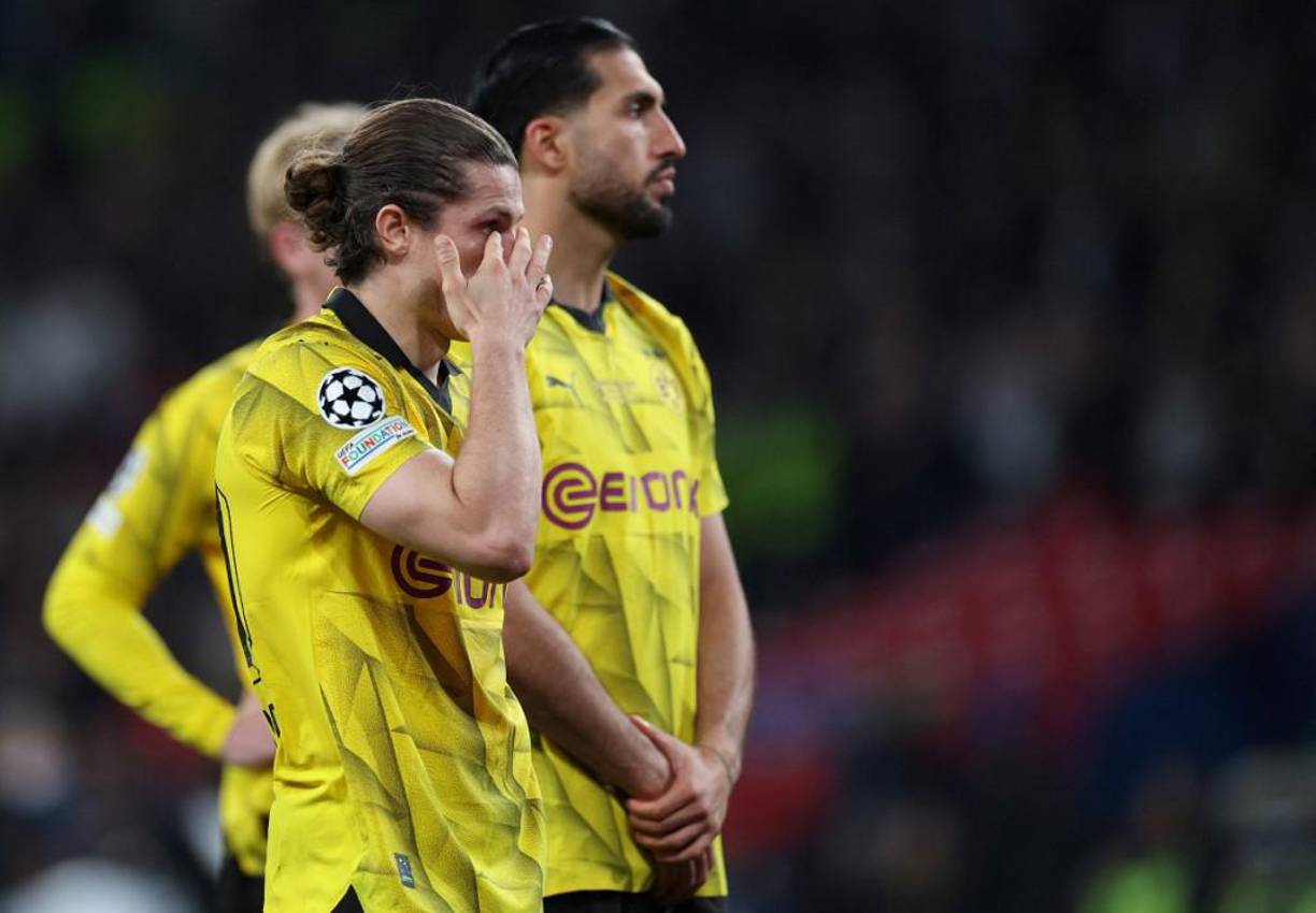 El llanto fue evidente en varios futbolistas del equipo alemán.