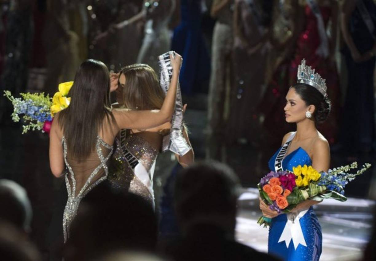 Uno de los momentos más incómodos del Miss Universo 2015.