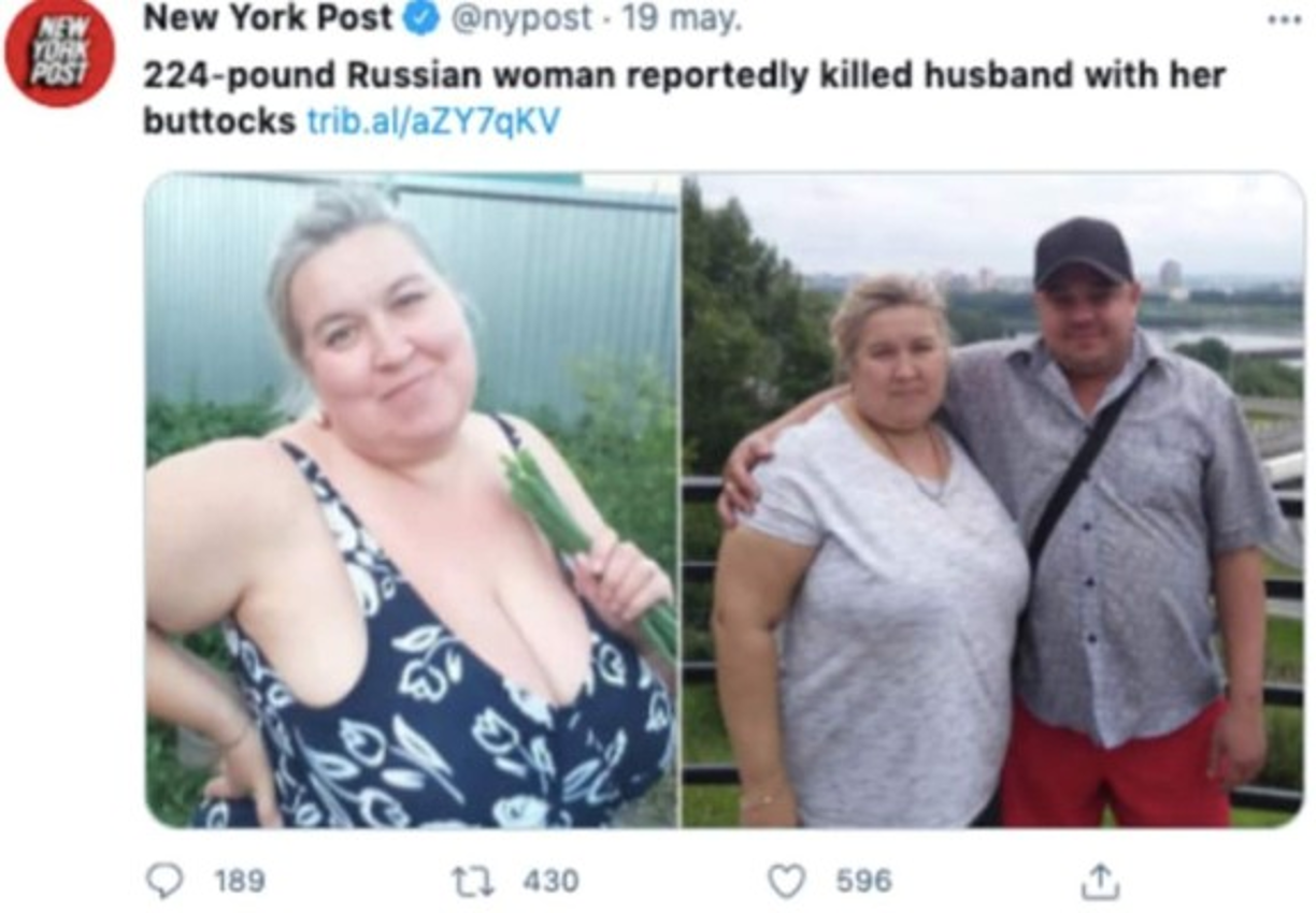 Asimismo, las autoridades la penalizaron a 18 meses de trabajos comunitarios y a pagar 2.800 dólares en concepto de 'daños morales'.