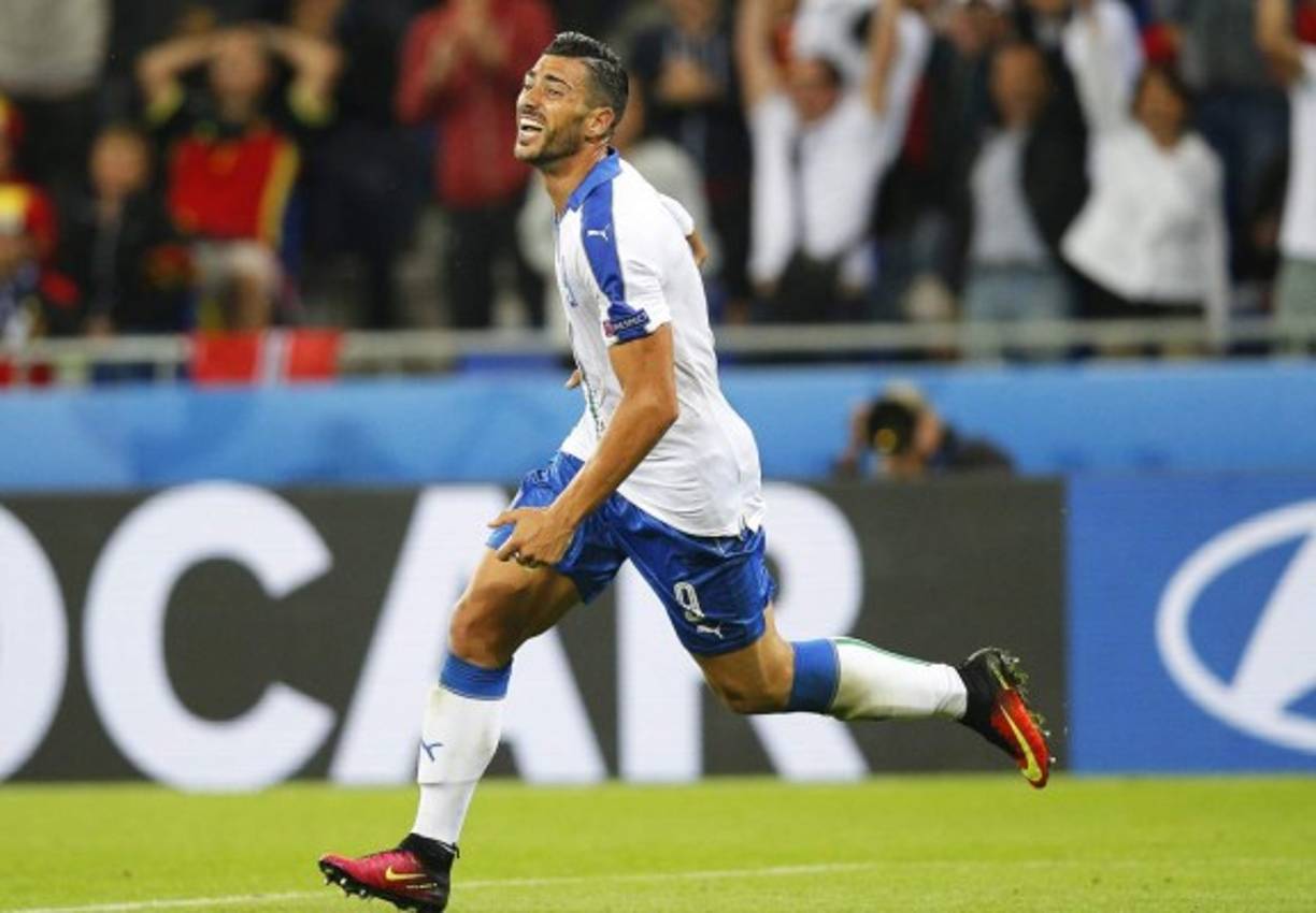 El atacante italiano Graziano Pelle .