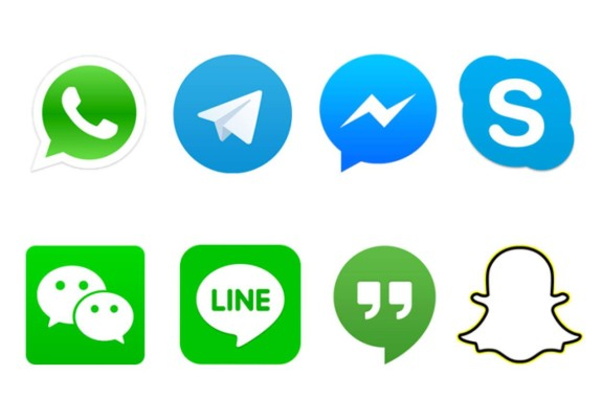 USO DE 'APPS' DE MENSAJERÍA.<br/>Un elevado número de personas con acceso a internet hace uso de los servicios de mensajería. En algunos países la proporción llega hasta el 95%.<br/>