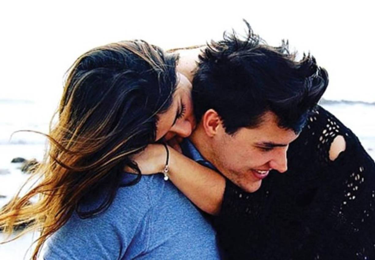 'El secreto de la felicidad está en contar las bendiciones, hoy agradezco por la bendición de tenerte en mi vida', aseguró la joven en referencia a su pareja sentimetal.