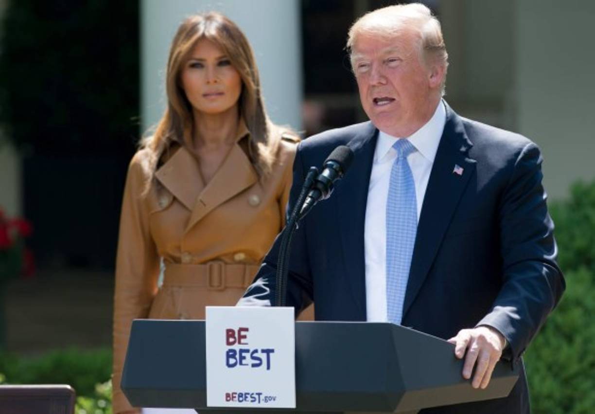 Trump elogió la iniciativa de Melania, afirmando que se debe a 'la gran compasión' de la primera dama.