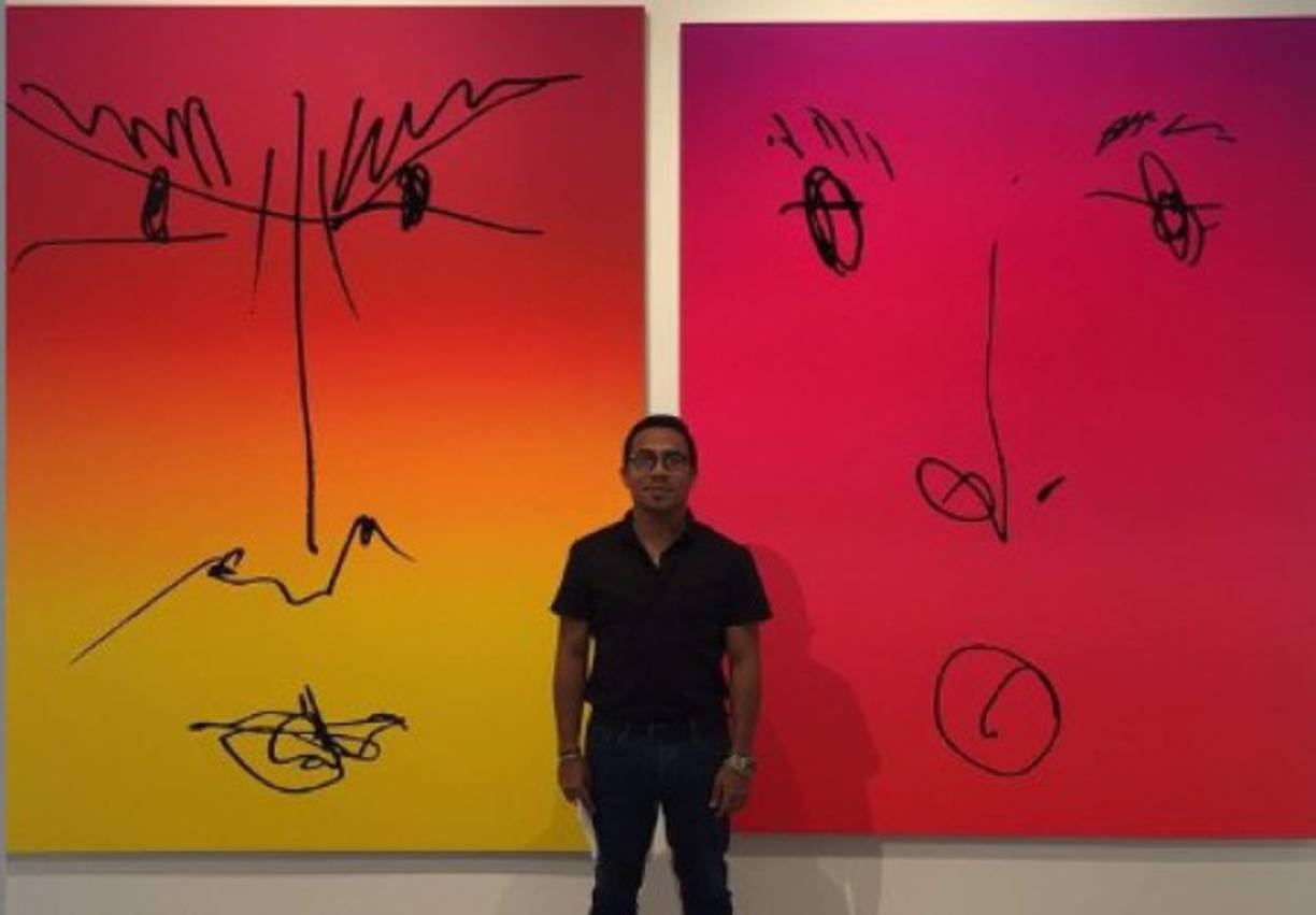 Jorge Pineda es conocido como el “Rey del grafiti”.