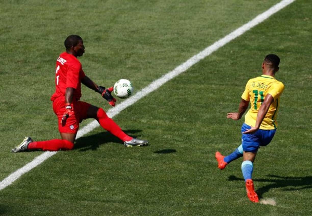 Segundo gol de Brasil contra Honduras.