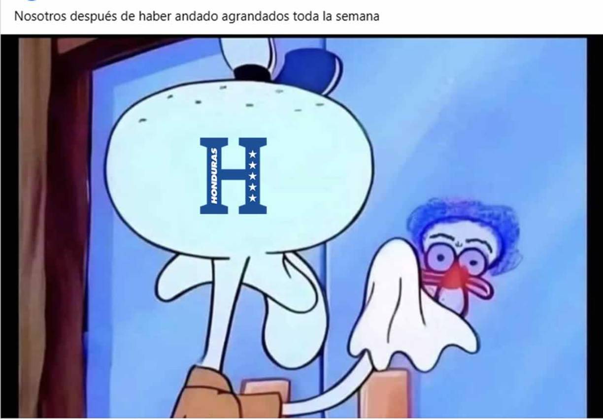 Los divertidos memes que dejó la goleada que sufrió Honduras contra México (4-0) en la vuelta de cuartos de final de la Nations League de la Concacaf.