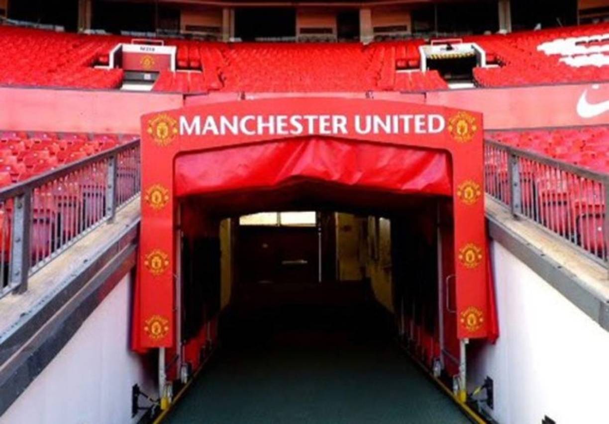 Old Trafford, el teatro de los sueños en donde juega como local el prestigioso Manchester United de Inglaterra.