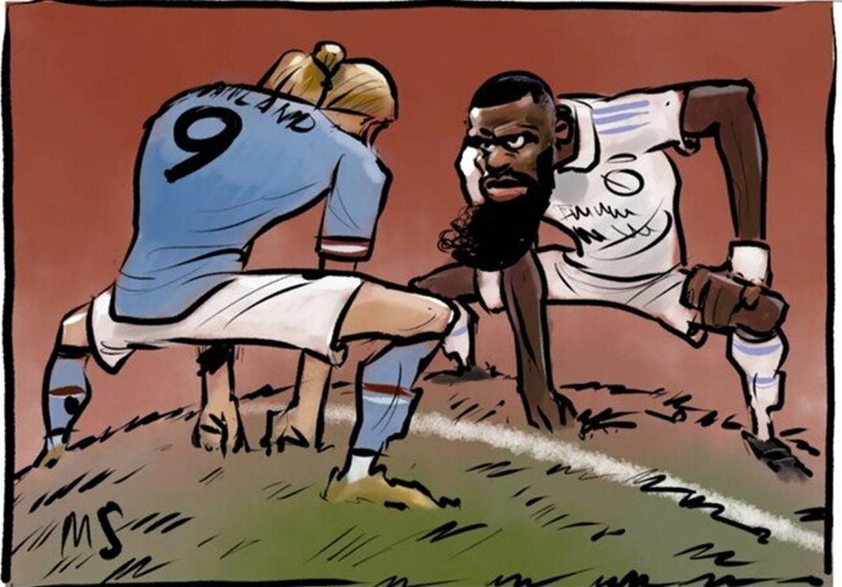 Los memes del Real Madrid-City: Rüdiger se ‘comió‘ a Haaland