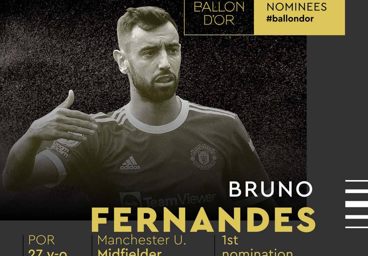 Bruno Fernandes: Mediocampista portugués del Manchester United.