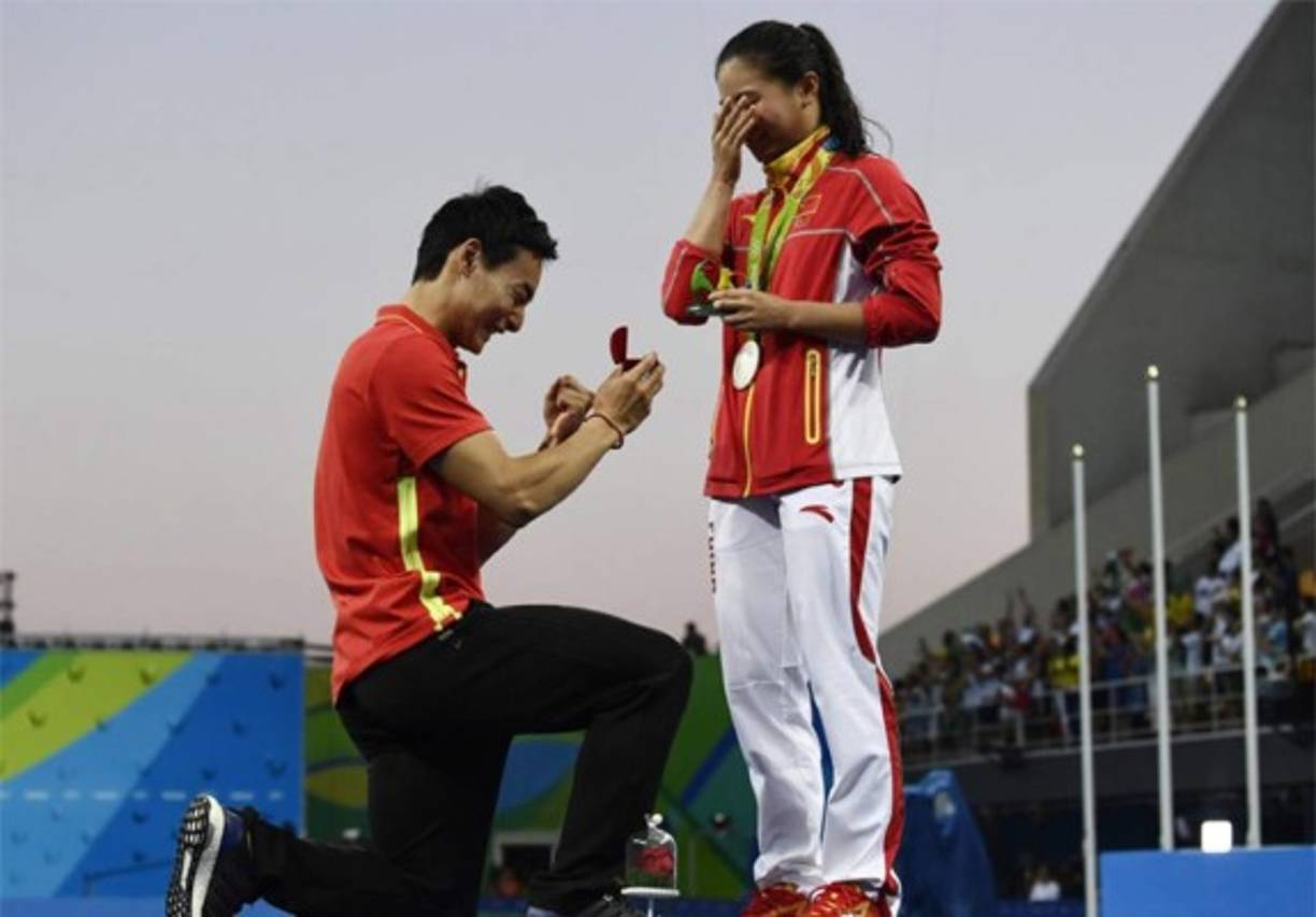 Hasta propuestas de matrimonio se han dado en los Juegos Olímpicos de Río de Janeiro.