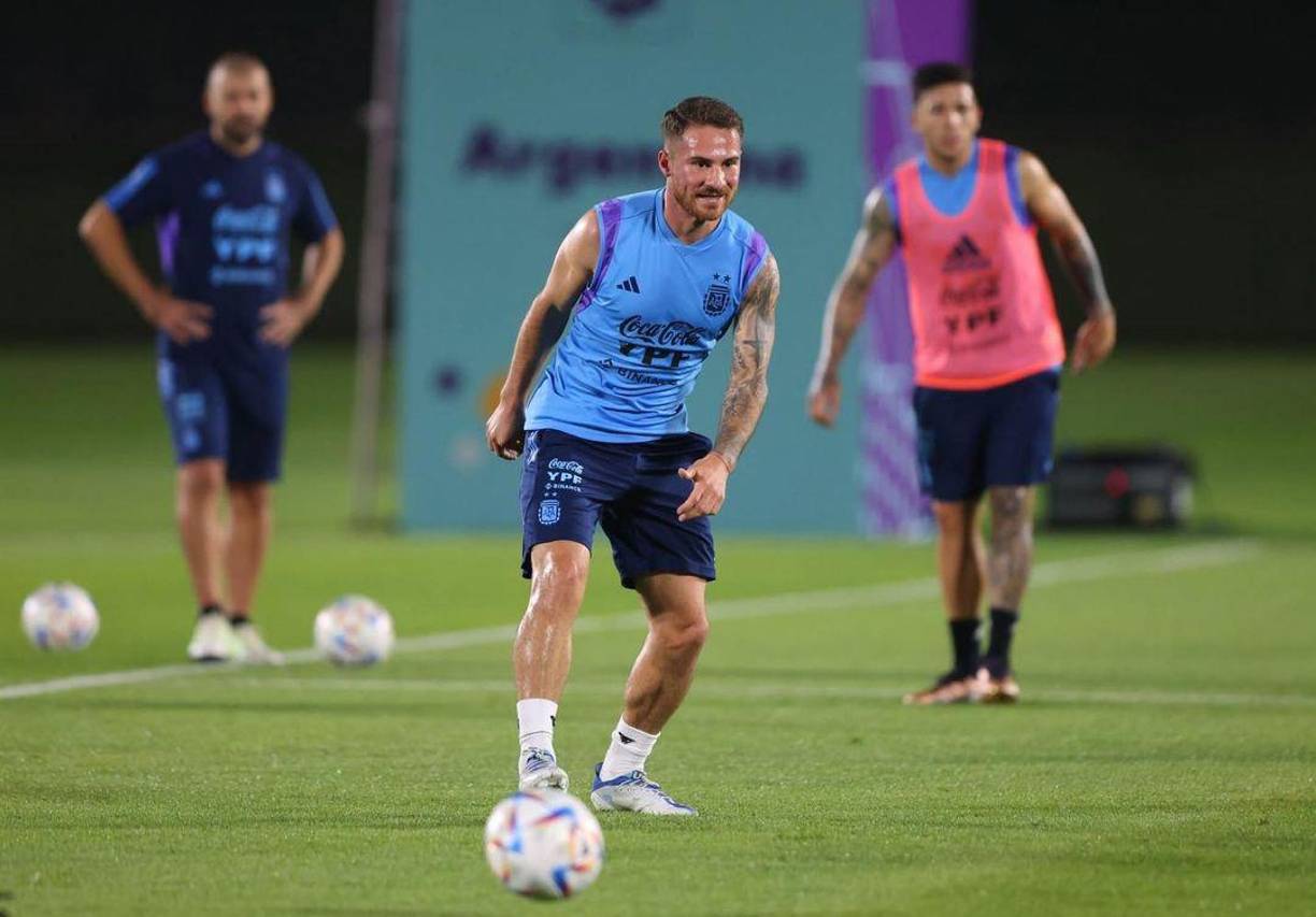 El volante mixto, Alexis Mac Allister, estará en el 11 titular de la Albiceleste. 