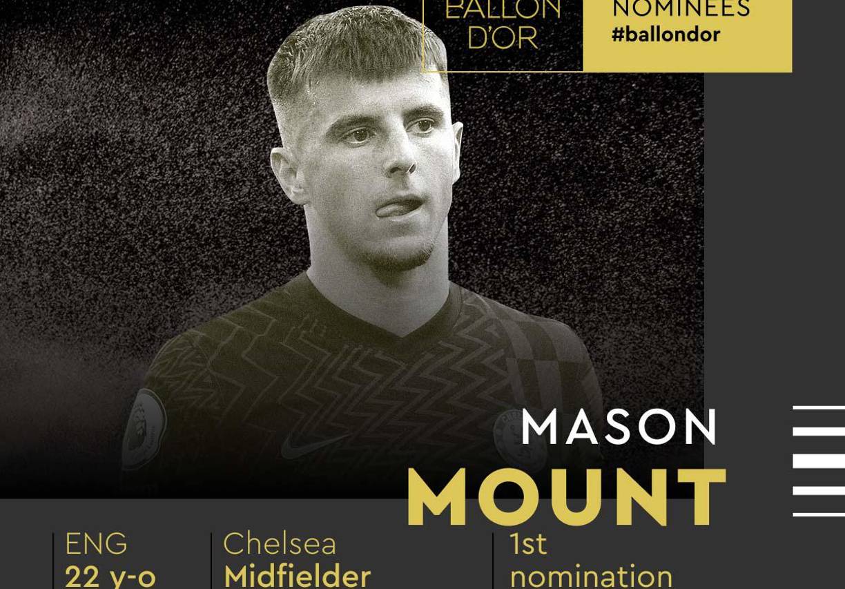 Mason Mount: Joven centrocampista del Chelsea.
