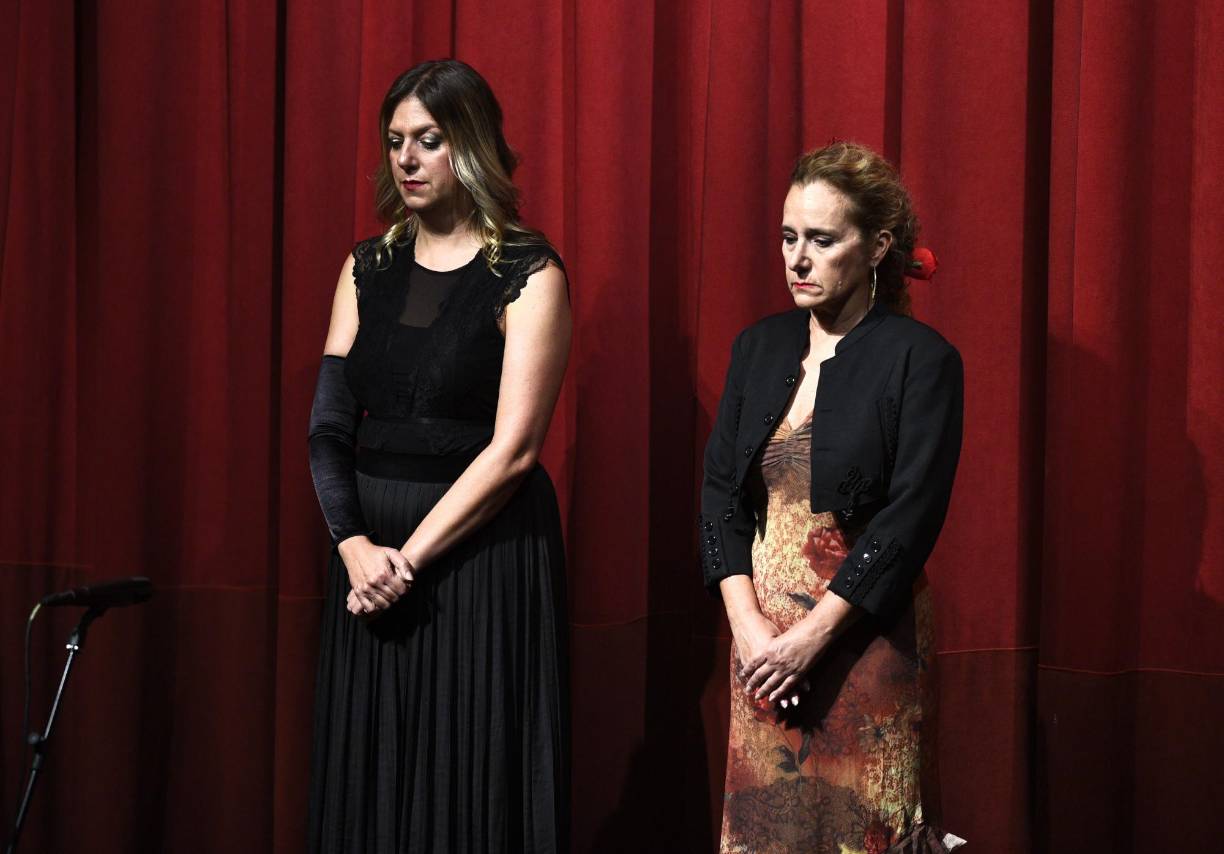 Durante los actos protocolarios se guardó un minuto de silencio en honor a los afectados por el paso del fenómeno natural DANA, que hizo estragos en Valencia, España. 