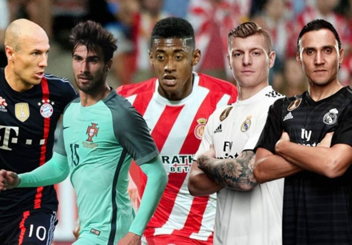 Los principales movimientos del dia en el mercado de fichajes internacional. El hondureño Antony 'Choco' Lozano y el tico Keylor Navas son protagonistas.