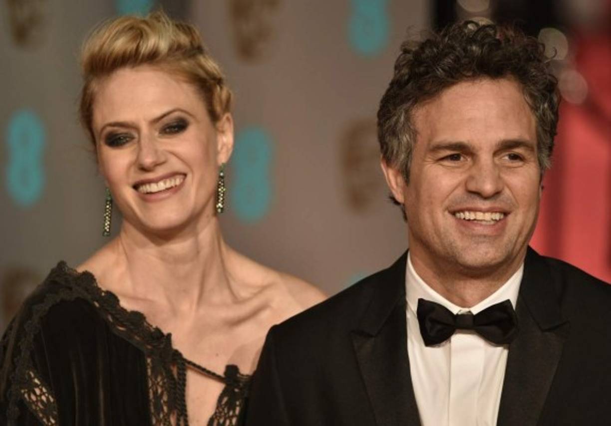 Sunrise Coigney con su esposo Mark Ruffalo.