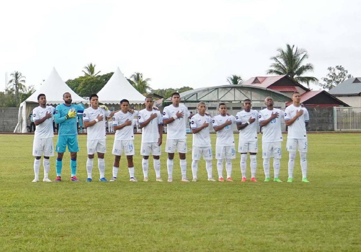 La selección de Honduras sufrió para vencer a Guayana Francesa ya que ganó con un triunfo de 3-2. 