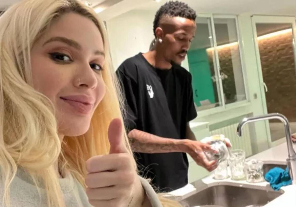 Militao y Karoline Lima se separaron a puertas del nacimiento de su hija Cecilia.