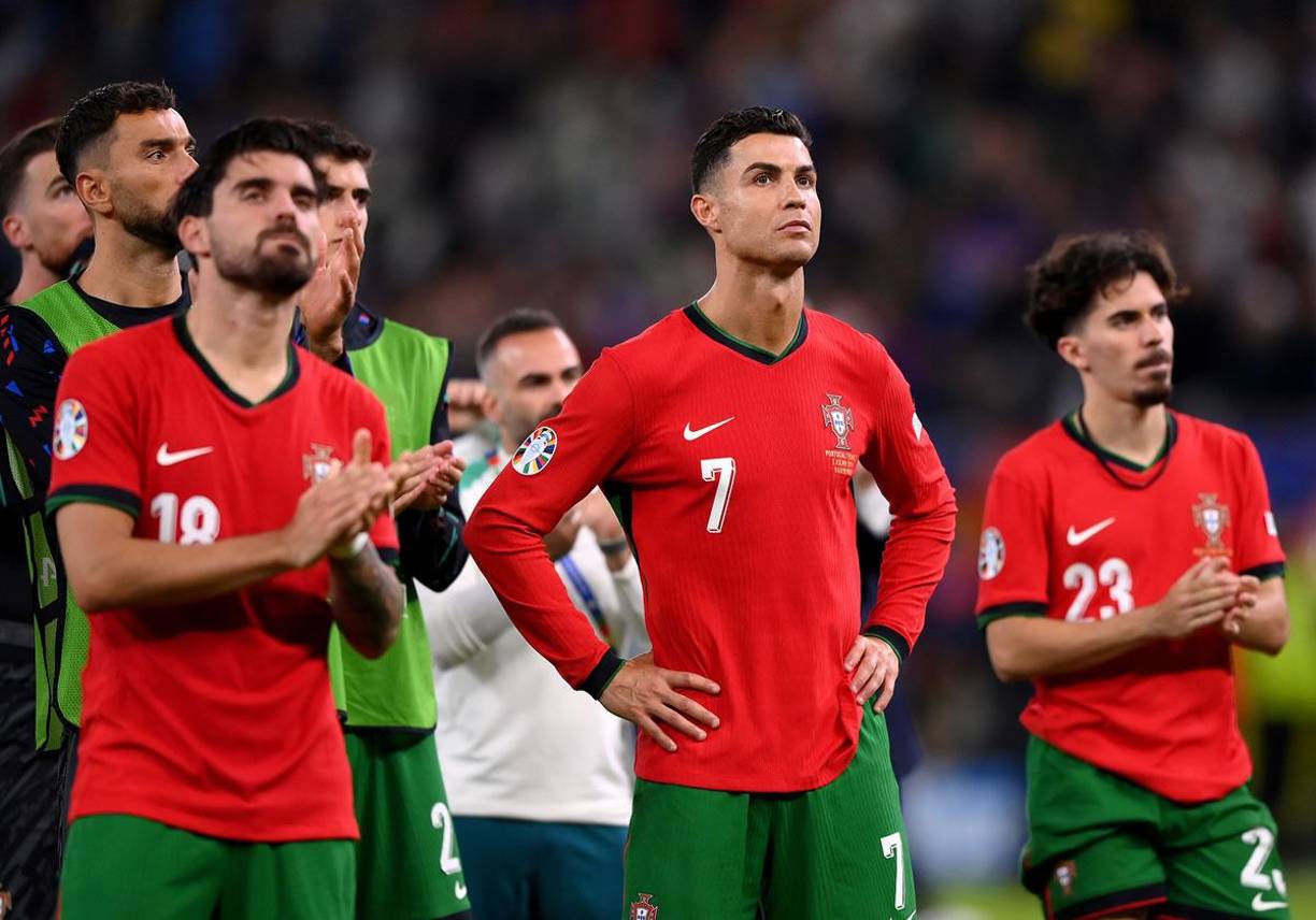 PORTUGAL (8°): La Selección de Cristiano Ronaldo no fue como esperábamos en la Eurocopa 2024 y ha bajado dos puestos desde el último ranking de la FIFA.