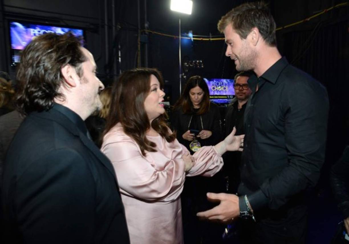 Melissa no paró de reír con el australiano.