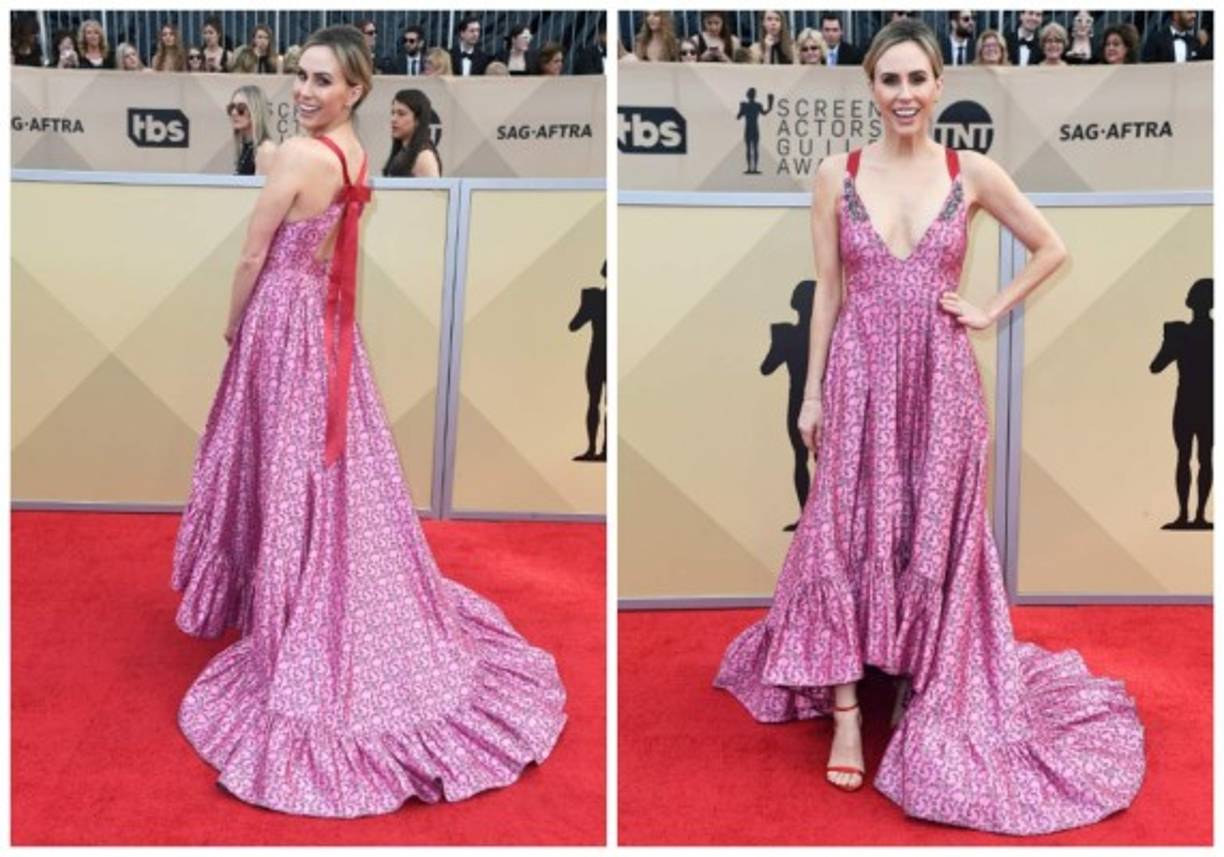 La presentadora canadiense Keltie Knight.