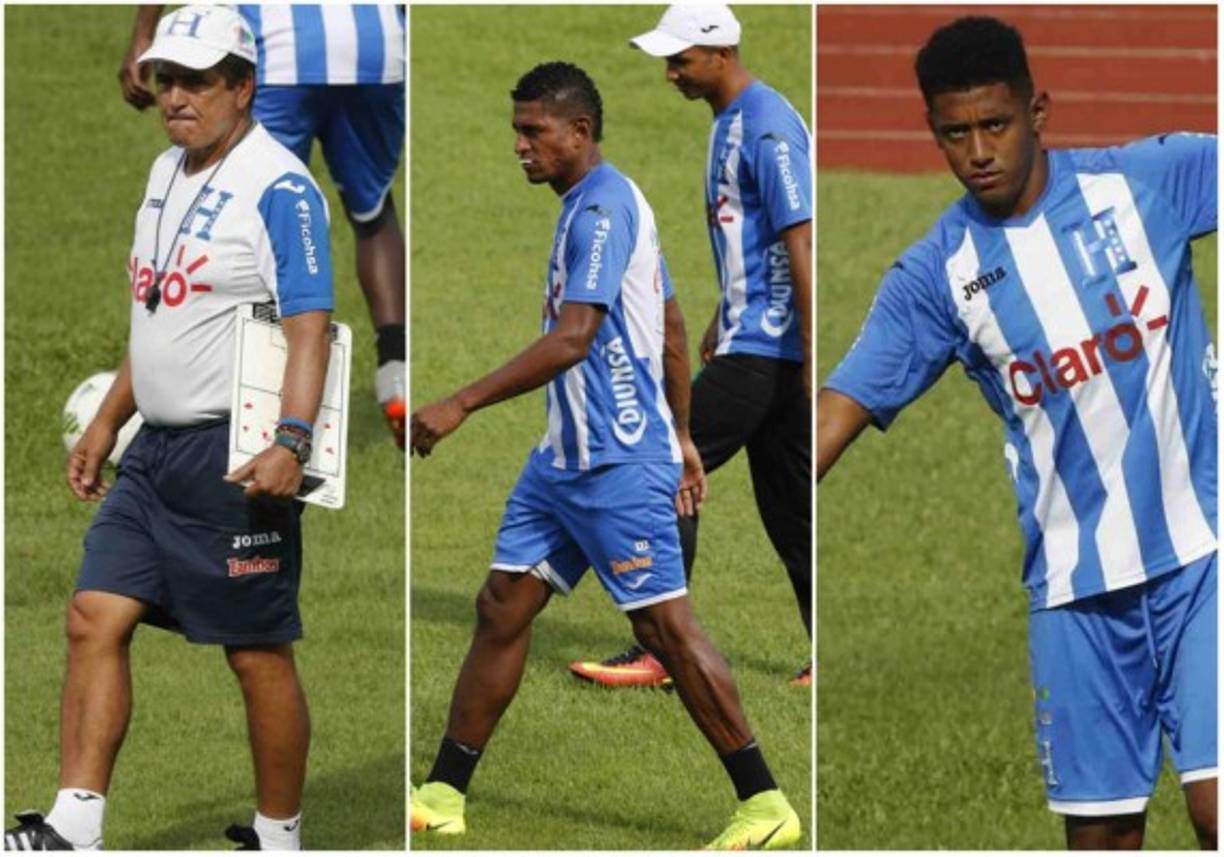 La Selección Nacional de Honduras revestida de nuevos ánimos tras una victoria balsámica en Trinidad y Tobago, entrenó este domingo en el estadio Olímpico de San Pedro Sula, justa a la hora y con el clima que enfrentará a Estados Unidos.