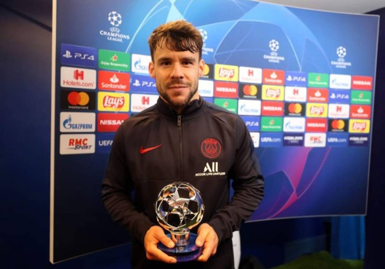 Juan Bernat fue elegido MVP del partido PSG-Borussia Dortmund. Marcó gol para la victoria parisina.