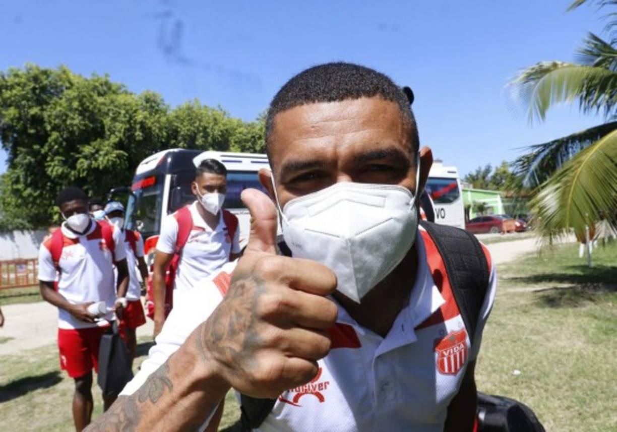 Alexander 'La Ficha' Aguilar llegó muy motivado al Yankel y luego lo demostró en el campo.