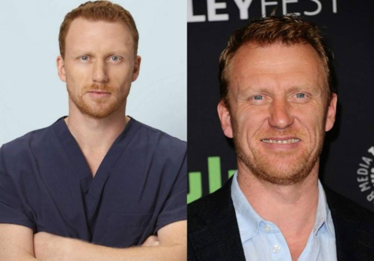 Kevin McKidd (Dr. Owen Hunt) años en el show 2008–presente.<br/><br/>Mientras filmaba Grey's, McKidd ha interpretado personajes en películas como Star Wars Rebels, Toy Story That Time Forgot y Brave.