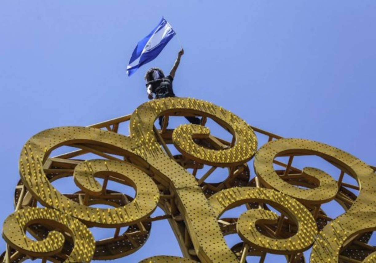 Las protestas opacaron las celebraciones por el Día de la Independencia en Nicaragua.