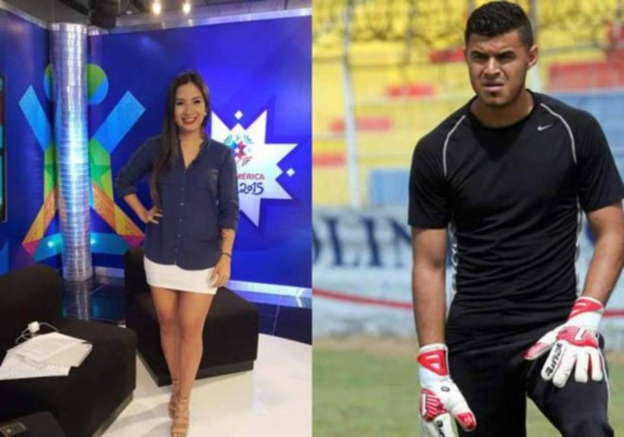 La periodista hondureño Rosa Alvarada matuvo una relación con el portero catracho Celio Valladares, quien actualmente juega en la UPN.