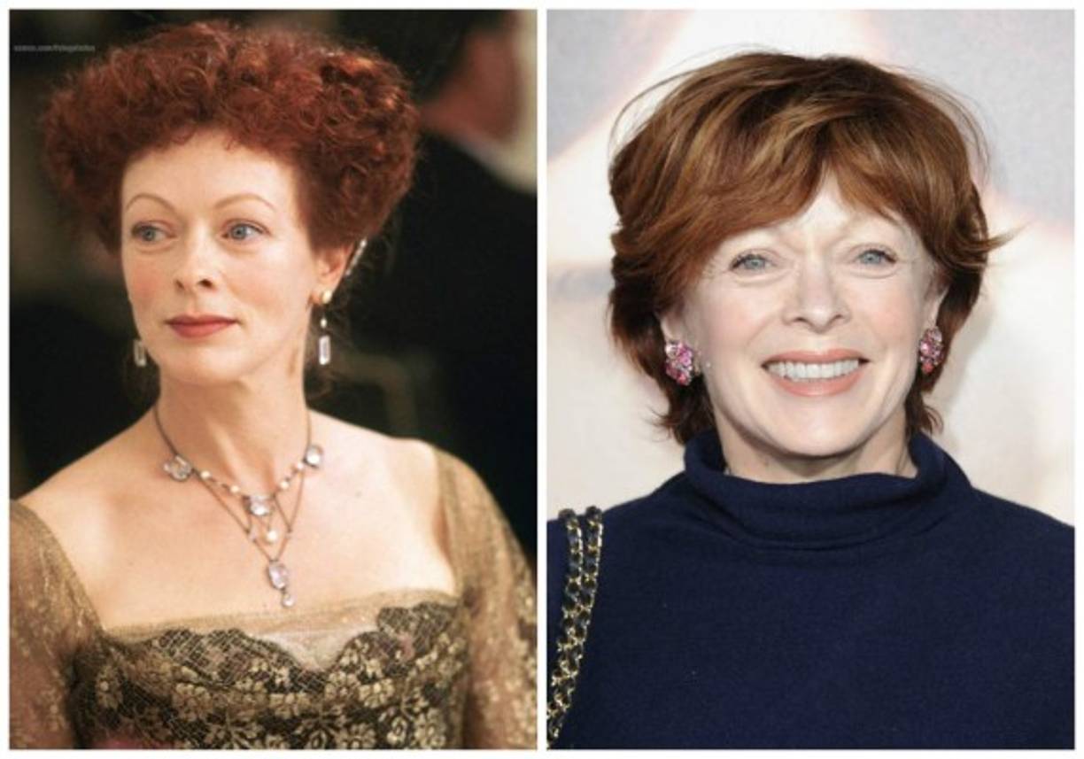 Frances Fisher (Ruth DeWitt Bukater): la actriz ya va por los 65, pero no ha cambiado mucho, ha participado en películas como Unforgiven, House of Sand and Fog y The Lincoln Lawyer. (Los papeles de mamá manipuladora le sientan bien)<br/>