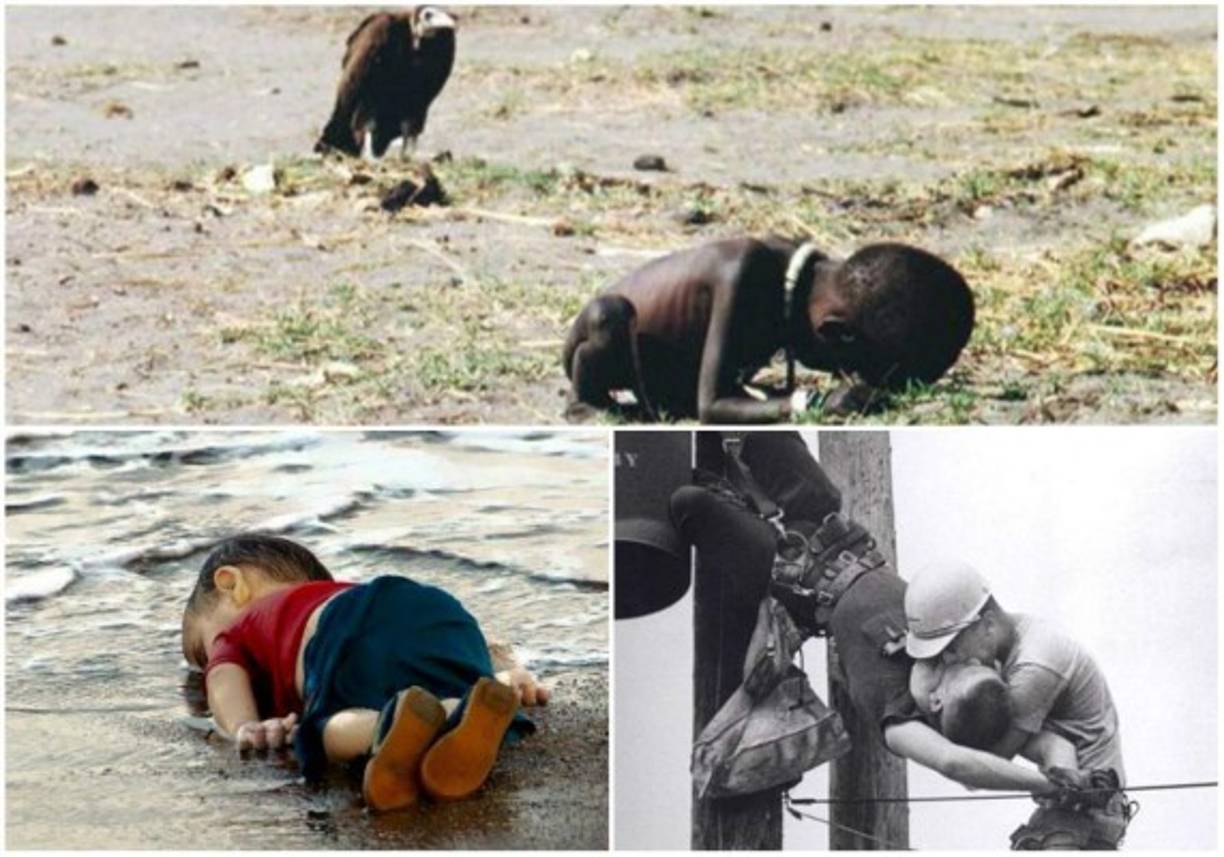 Esta compilación de fotografías no solo debe generar polémica en la opinión pública; las imágenes representan el contexto social de acontecimientos con los que convivimos: la guerra, la pobreza, la desigualdad y la violencia.